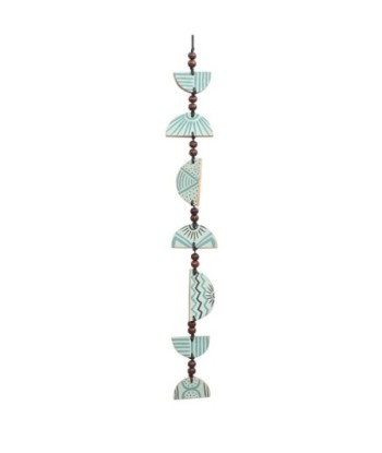 ORIGEN Home Decor Colgante de madera Colgantes | Colgante Verde - 52x8x1cm