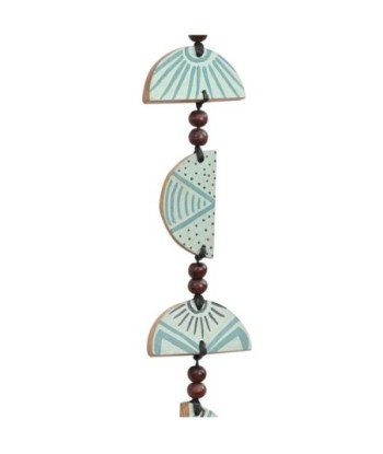 ORIGEN Home Decor Colgante de madera Colgantes | Colgante Verde - 52x8x1cm