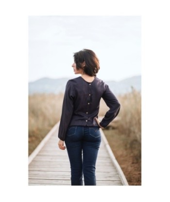 Isla Bonita Moda By SIGRIS - Blusa de Moda Mujer Elegante y Versátil