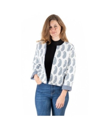 Isla Bonita Moda By SIGRIS - Chaqueta de Algodón 100% para Mujer, Estilo Moderno y Elegante