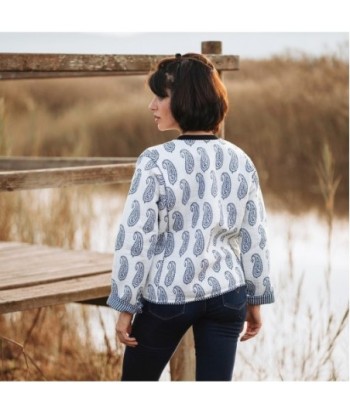 Isla Bonita Moda By SIGRIS - Chaqueta de Algodón 100% para Mujer, Estilo Moderno y Elegante