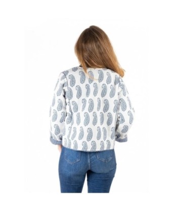 Isla Bonita Moda By SIGRIS - Chaqueta de Algodón 100% para Mujer, Estilo Moderno y Elegante