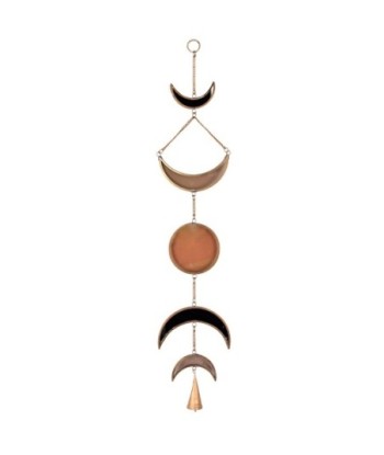ORIGEN Home Decor Adorno Movil Fases Luna Colgantes | Colgante Multicolor - 73x14x2cm