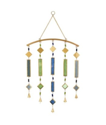 ORIGEN Home Decor Adorno Movil Rombos Colgantes | Colgante Multicolor - 76x39x2cm