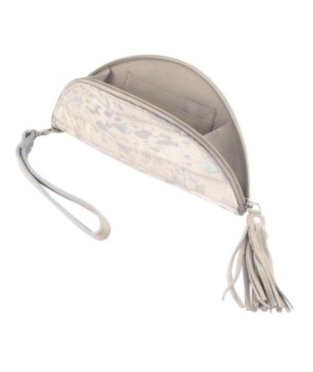 ORIGEN Home Decor Bolso neceser Bolsos Y Sombreros | Bolso asa corta Blanco - 11x24x2cm
