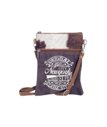 ORIGEN Home Decor Bandolera con estampado Bolsos Y Sombreros | Bolso de hombro Negro - 24x18x2cm