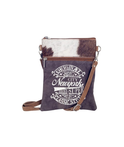 ORIGEN Home Decor Bandolera con estampado Bolsos Y Sombreros | Bolso de hombro Negro - 24x18x2cm