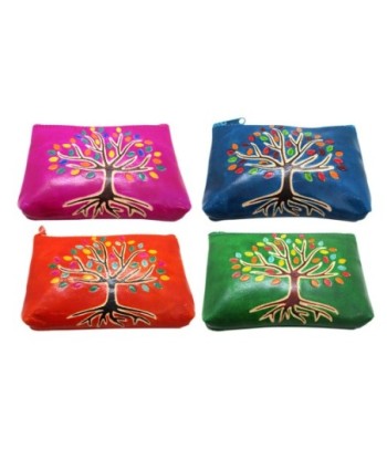 ORIGEN Home Decor Monedero arbol 4 U Complementos | Monedero Multicolor Rectangular - 9x12x3cm