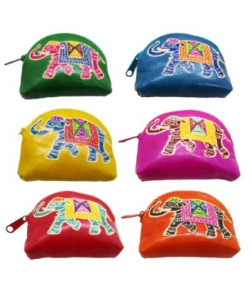 ORIGEN Home Decor Monedero elefante 6 U Complementos | Monedero Multicolor Rectangular - 7x8x3cm