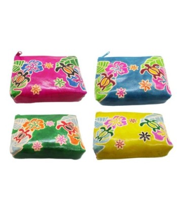ORIGEN Home Decor Monedero flor 4 U Complementos | Monedero Multicolor Rectangular - 9x12x3cm
