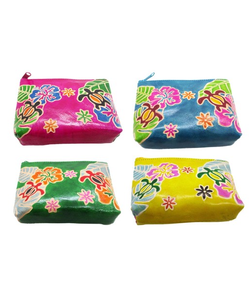 ORIGEN Home Decor Monedero flor 4 U Complementos | Monedero Multicolor Rectangular - 9x12x3cm