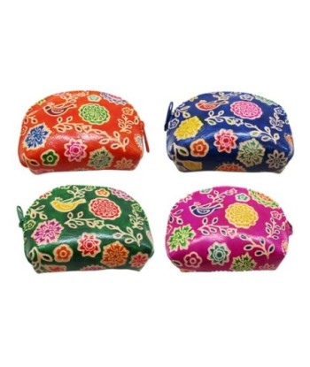 ORIGEN Home Decor Monedero pajaro 4 U Complementos | Monedero Multicolor Rectangular - 8x9x3cm
