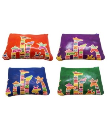 ORIGEN Home Decor Monedero girafa 4 U Complementos | Monedero Multicolor Rectangular - 9x12x3cm