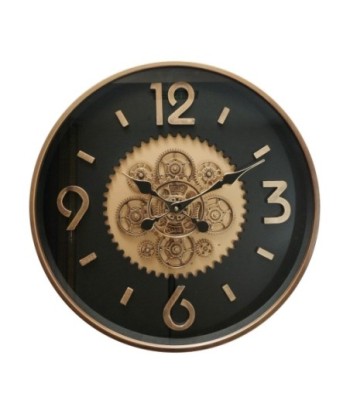 Reloj de Pared Engranaje Vintage Industrial, Decoración Moderna para Hogar, Estilo Rústico y Elegante, 50 cm