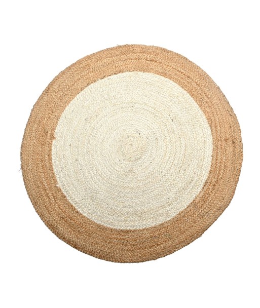 ORIGEN Home Decor Alfombra Alfombras | Alfombra de Entrada Marrón Redondo - 1x60x60cm