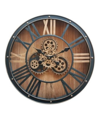 Reloj de Pared Engranaje Estilo Industrial para Decoración Moderna y Elegante en el Hogar