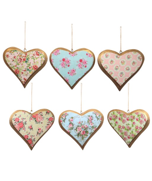 Colgante corazón romántico para decoración hogar