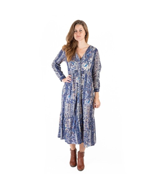 Isla Bonita Moda By SIGRIS - Vestido Largo Midi para Mujer, Elegante y Moderno