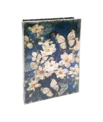 Caja Libro Mariposa Decorativa para Almacenamiento, Regalo Ideal, Diseño Romántico, Organizador de Escritorio