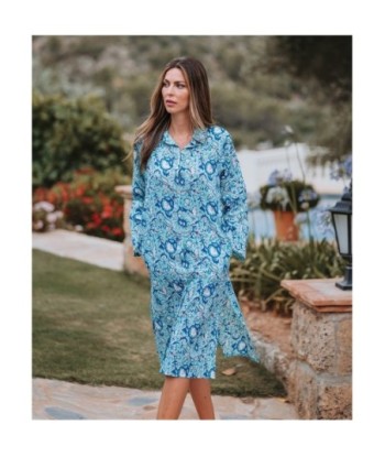 Isla Bonita Moda By SIGRIS - Vestido Largo Midi de Moda Mujer
