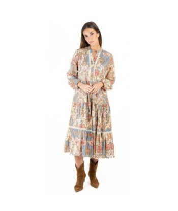 Isla Bonita Moda By SIGRIS - Vestido Largo Midi para Mujer Elegante y de Fiesta