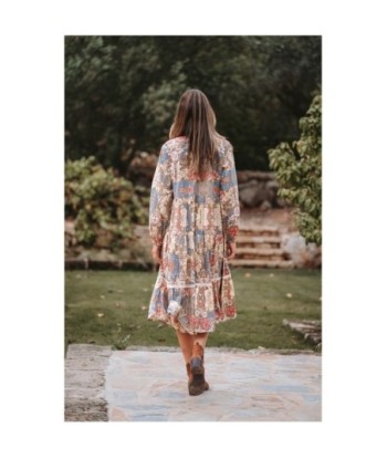 Isla Bonita Moda By SIGRIS - Vestido Largo Midi para Mujer Elegante y de Fiesta