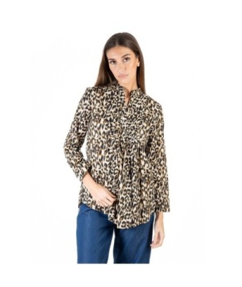 Isla Bonita Moda By SIGRIS - Camisa de Mujer Manga Larga, Elegante y Versátil