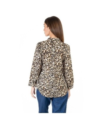 Isla Bonita Moda By SIGRIS - Camisa de Mujer Manga Larga, Elegante y Versátil
