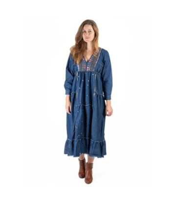 Isla Bonita Moda By SIGRIS - Vestido Largo Midi para Mujer Elegante y de Fiesta