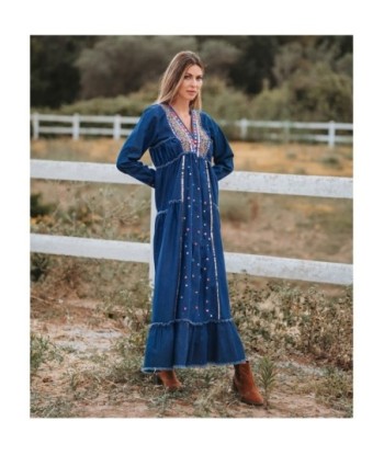 Isla Bonita Moda By SIGRIS - Vestido Largo Midi para Mujer Elegante y de Fiesta