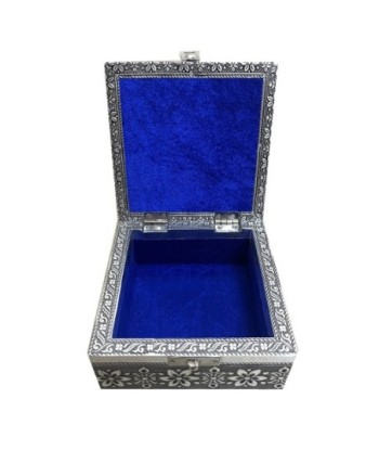 ORIGEN Home Decor Joyero organizador elefante Cajas Y Joyeros | Caja Blanco Rectangular - 6x13x13cm