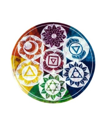 ORIGEN Home Decor Quemador incienso Complementos Natura | Incienso Multicolor Redondo - 1x11x11cm