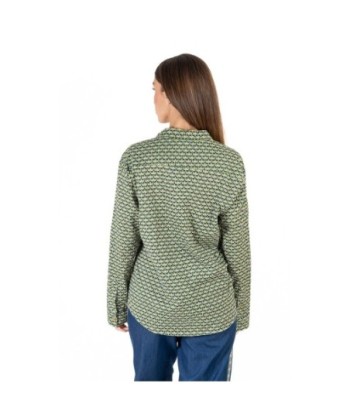 Isla Bonita Moda By SIGRIS - Camisa de Mujer Manga Larga, Elegante y Versátil