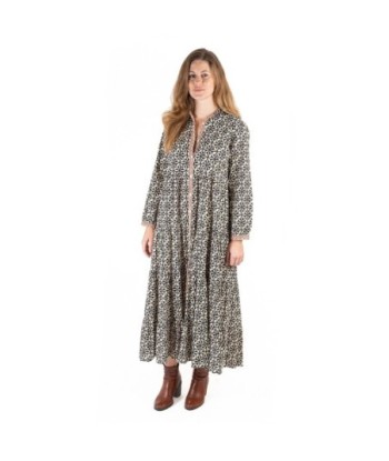 Isla Bonita Moda By SIGRIS - Vestido Largo Midi de Moda Mujer
