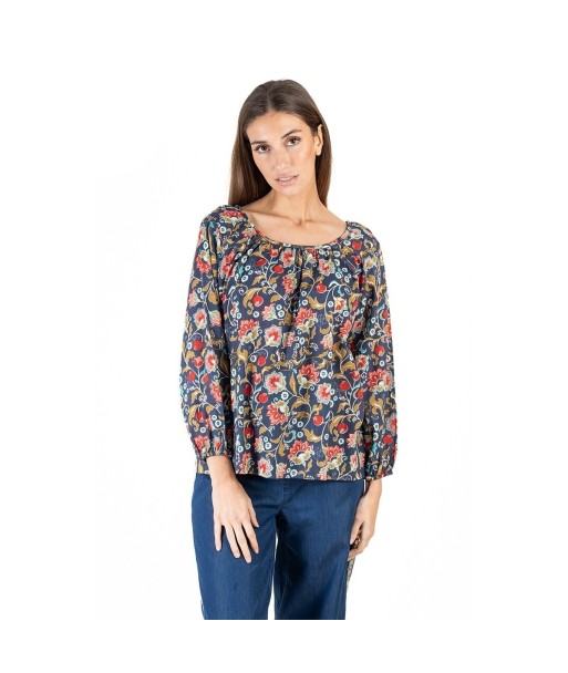 Isla Bonita Moda By SIGRIS - Camisa de Mujer Manga Larga, Elegante y Versátil