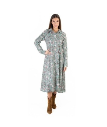 Isla Bonita Moda By SIGRIS - Vestido Largo Midi de Moda Mujer
