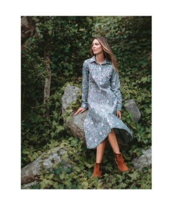 Isla Bonita Moda By SIGRIS - Vestido Largo Midi de Moda Mujer