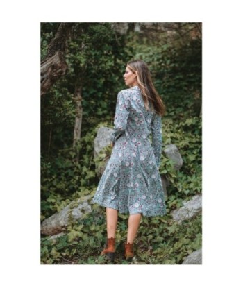 Isla Bonita Moda By SIGRIS - Vestido Largo Midi de Moda Mujer