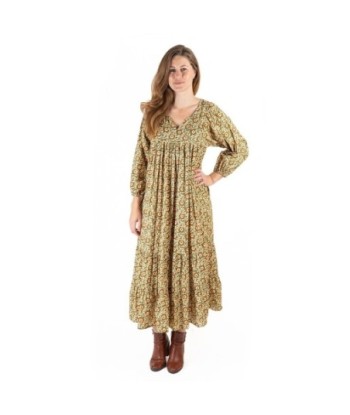 Isla Bonita Moda By SIGRIS - Vestido Largo Midi de Moda Mujer