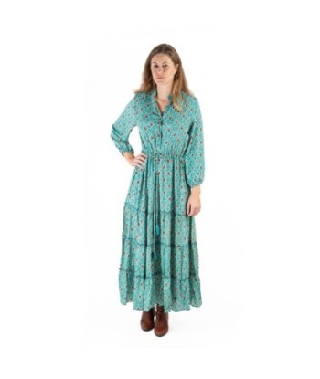 Isla Bonita Moda By SIGRIS - Vestido Largo Midi para Mujer Elegante y de Fiesta