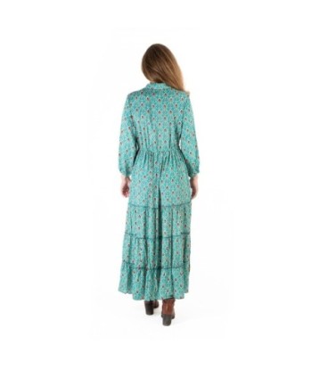 Isla Bonita Moda By SIGRIS - Vestido Largo Midi para Mujer Elegante y de Fiesta