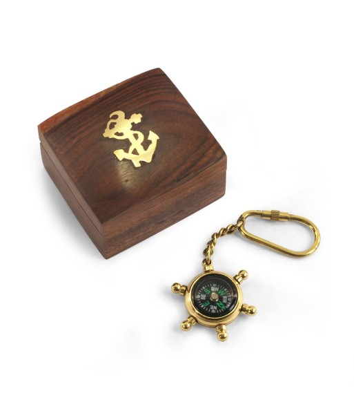 By SIGRIS Llaveros Brújula Timón Con Caj Decoración Náutico Colección Dorado Signes Grimalt Decor And Go By SIGRIS Llaveros Brújula Timón Con Caj Decoración Náutico Colección Dorado Signes Grimalt Decor And Go