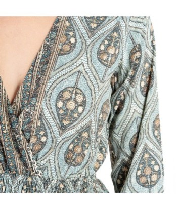 Isla Bonita Moda By SIGRIS - Vestido Largo Midi de Moda Mujer
