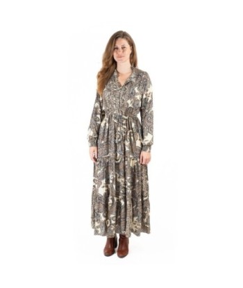 Isla Bonita Moda By SIGRIS - Vestido Largo Midi para Mujer Elegante y de Fiesta