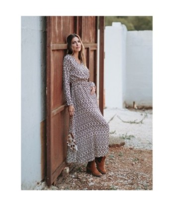 Isla Bonita Moda By SIGRIS - Vestido Largo Midi para Mujer Elegante y de Fiesta