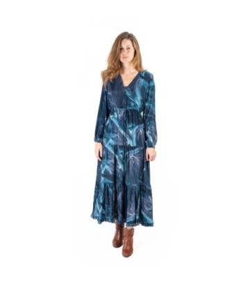 Isla Bonita Moda By SIGRIS - Vestido Largo Midi para Mujer Elegante y de Fiesta