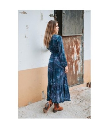 Isla Bonita Moda By SIGRIS - Vestido Largo Midi para Mujer Elegante y de Fiesta