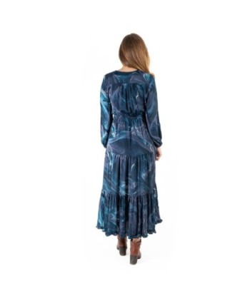 Isla Bonita Moda By SIGRIS - Vestido Largo Midi para Mujer Elegante y de Fiesta