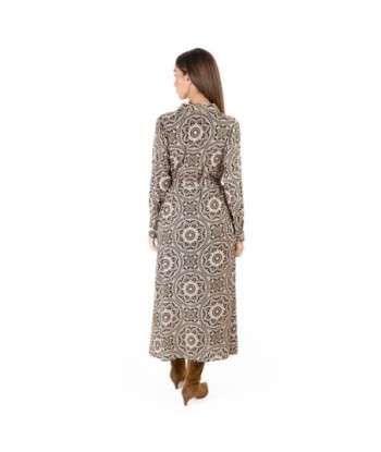 Isla Bonita Moda By SIGRIS - Vestido Largo Midi para Mujer Elegante y de Fiesta