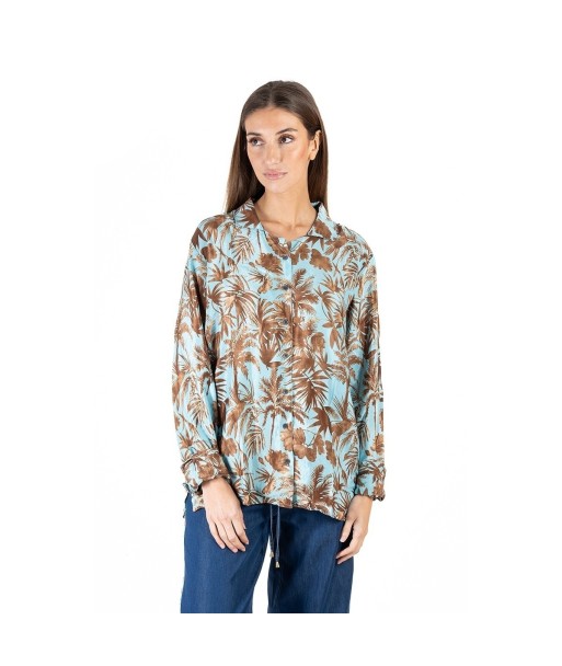 Isla Bonita Moda By SIGRIS - Blusa de Moda Mujer Elegante y Versátil